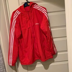 Adidas zip up jacket